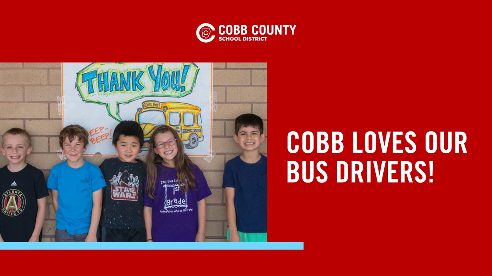 In Cobb, We Love Our Bus Drivers!